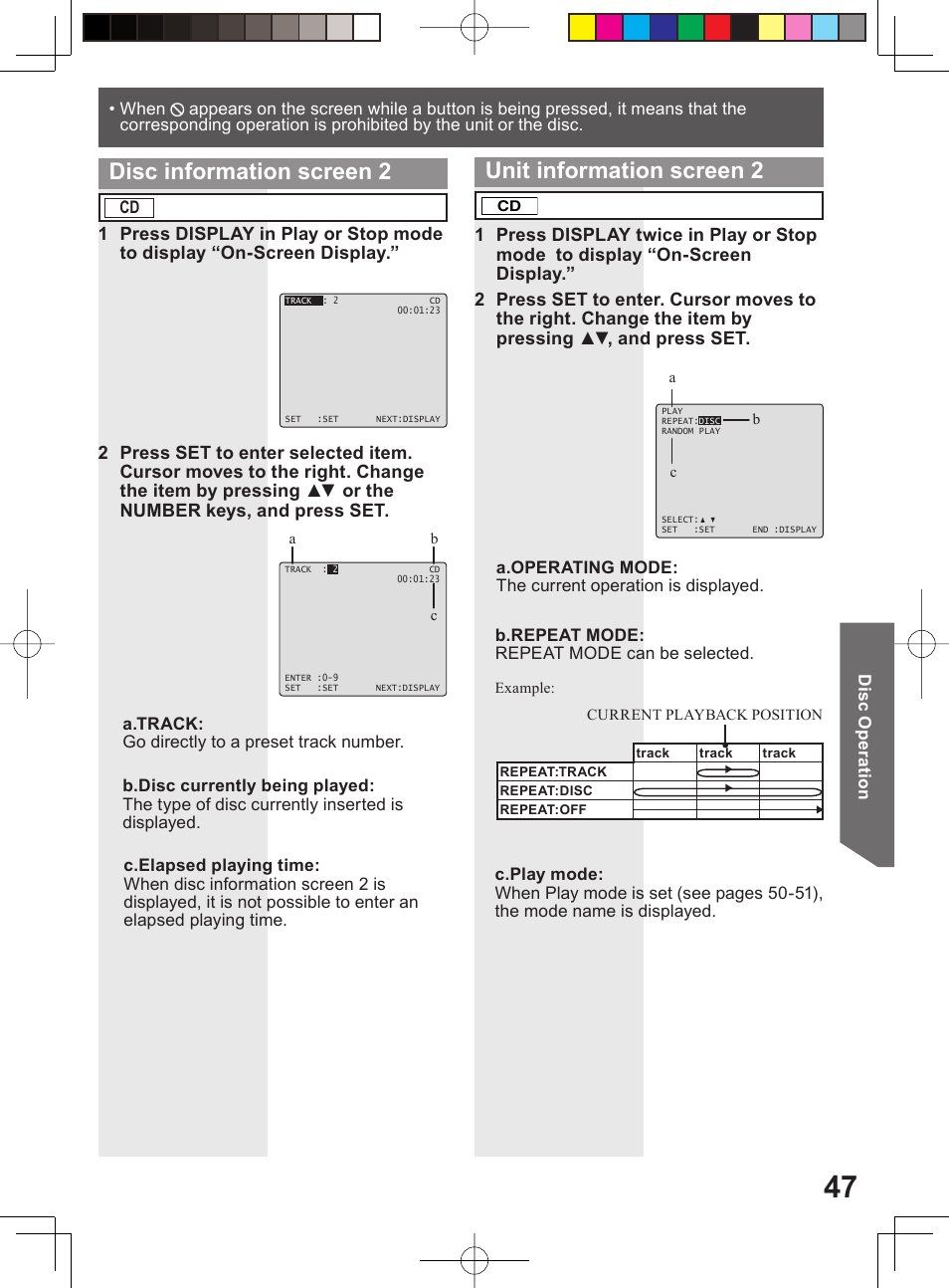 Panasonic PV 20DF64 User Manual | Page 47 / 76