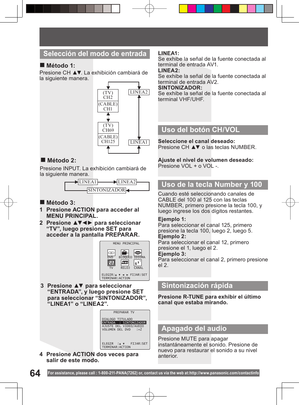 Panasonic PV 20DF64 User Manual | Page 64 / 76