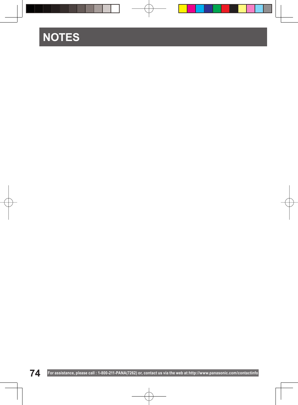 Panasonic PV 20DF64 User Manual | Page 74 / 76