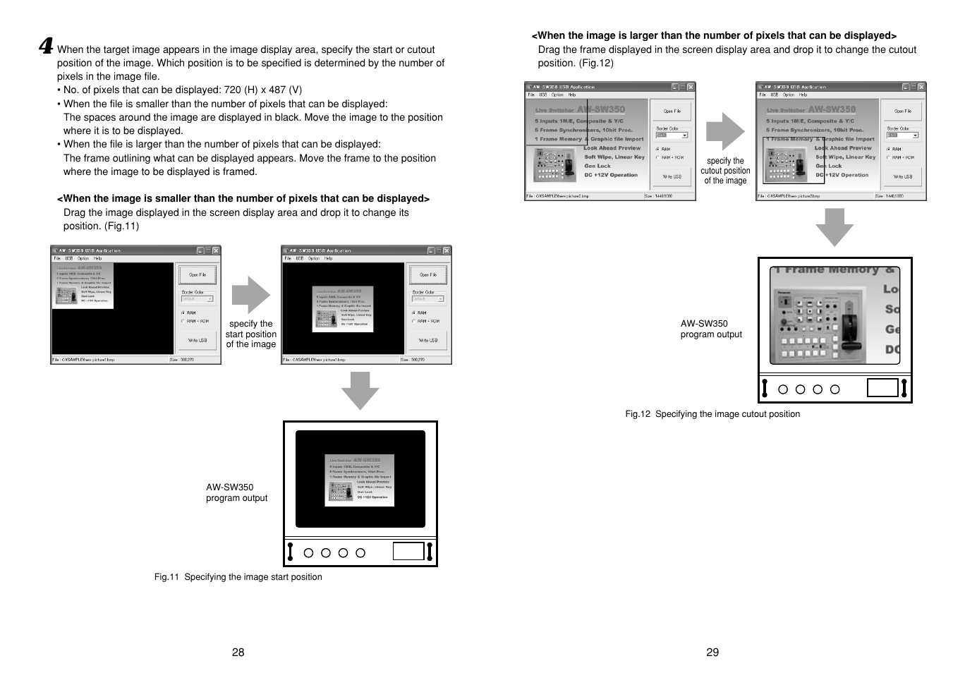 Panasonic AW-SW350P User Manual | Page 15 / 23