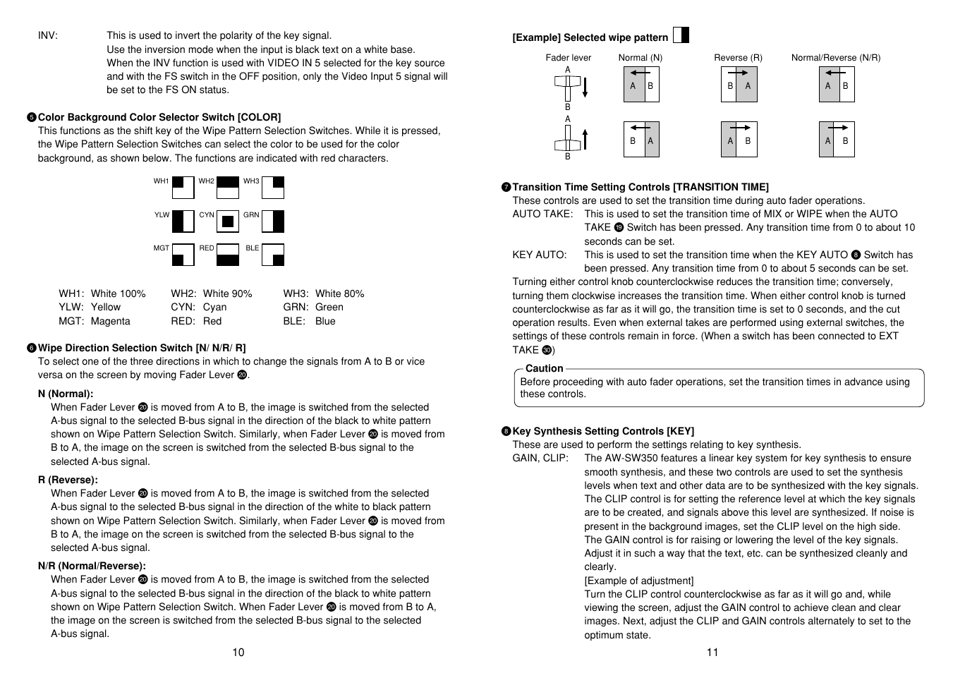 Panasonic AW-SW350P User Manual | Page 6 / 23