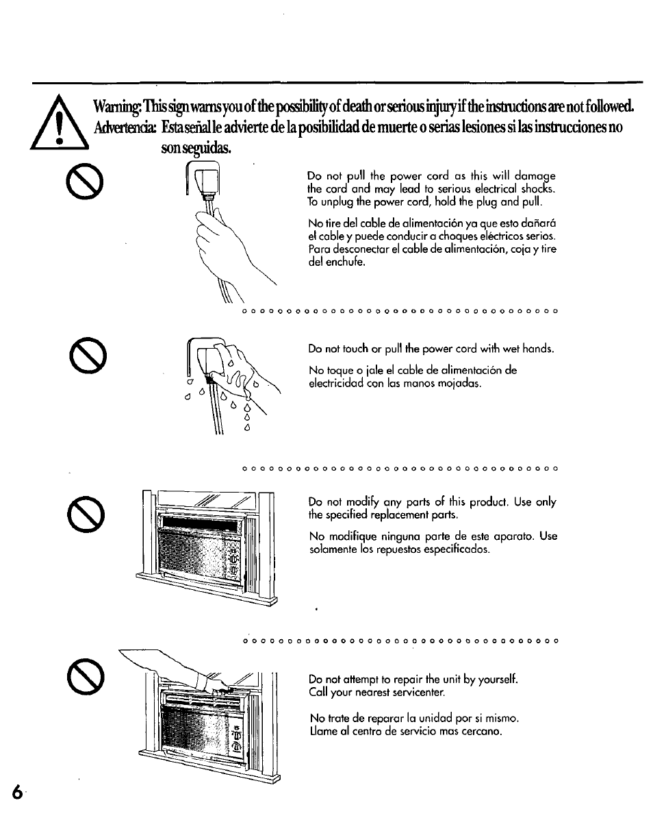Panasonic CW-C200NU User Manual | Page 6 / 24
