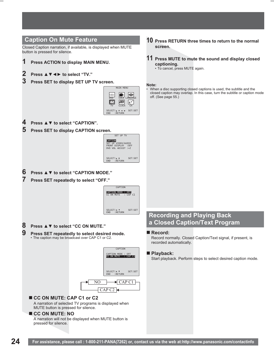 Panasonic PV DR2714 User Manual | Page 24 / 92