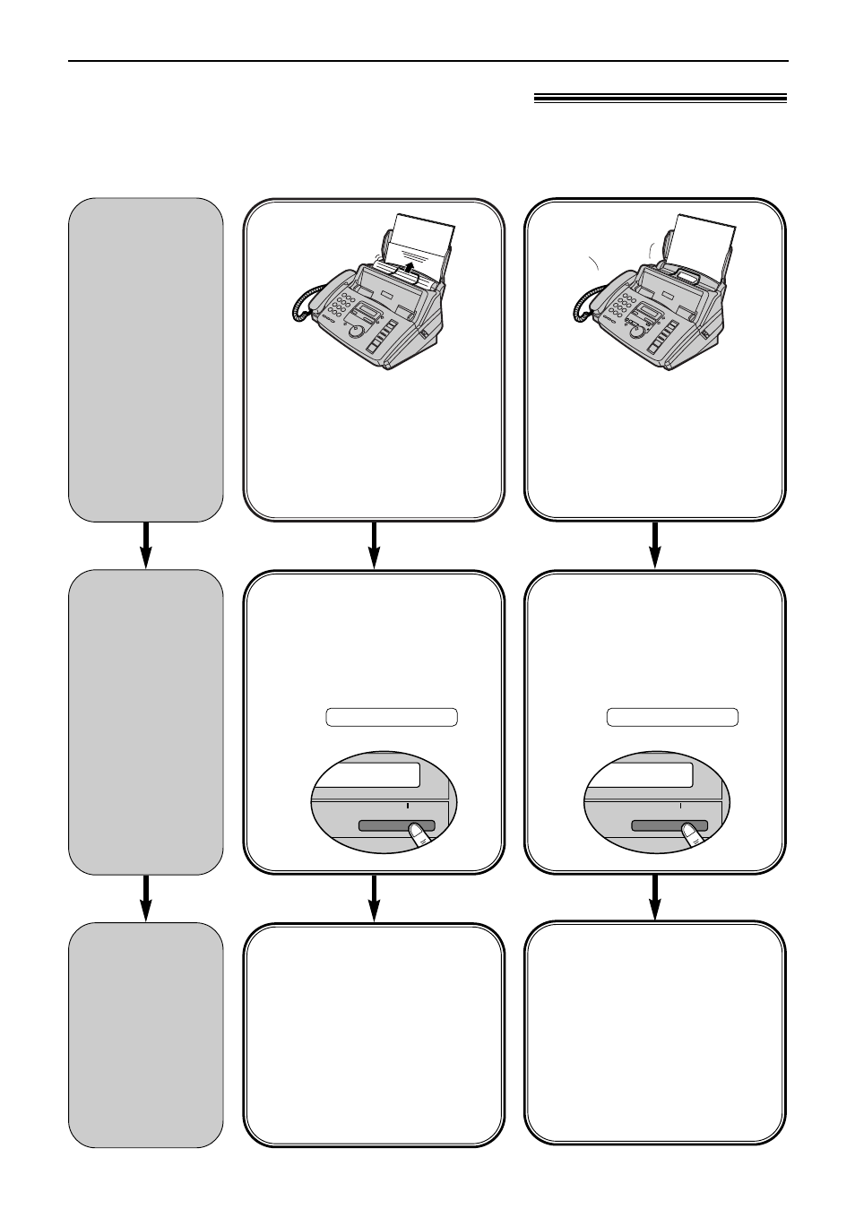 Recieving faxes, Receiving faxes, Setting the unit to receive faxes | Use only as fax, Use as answering device/fax | Panasonic KX-FP181E User Manual | Page 40 / 94