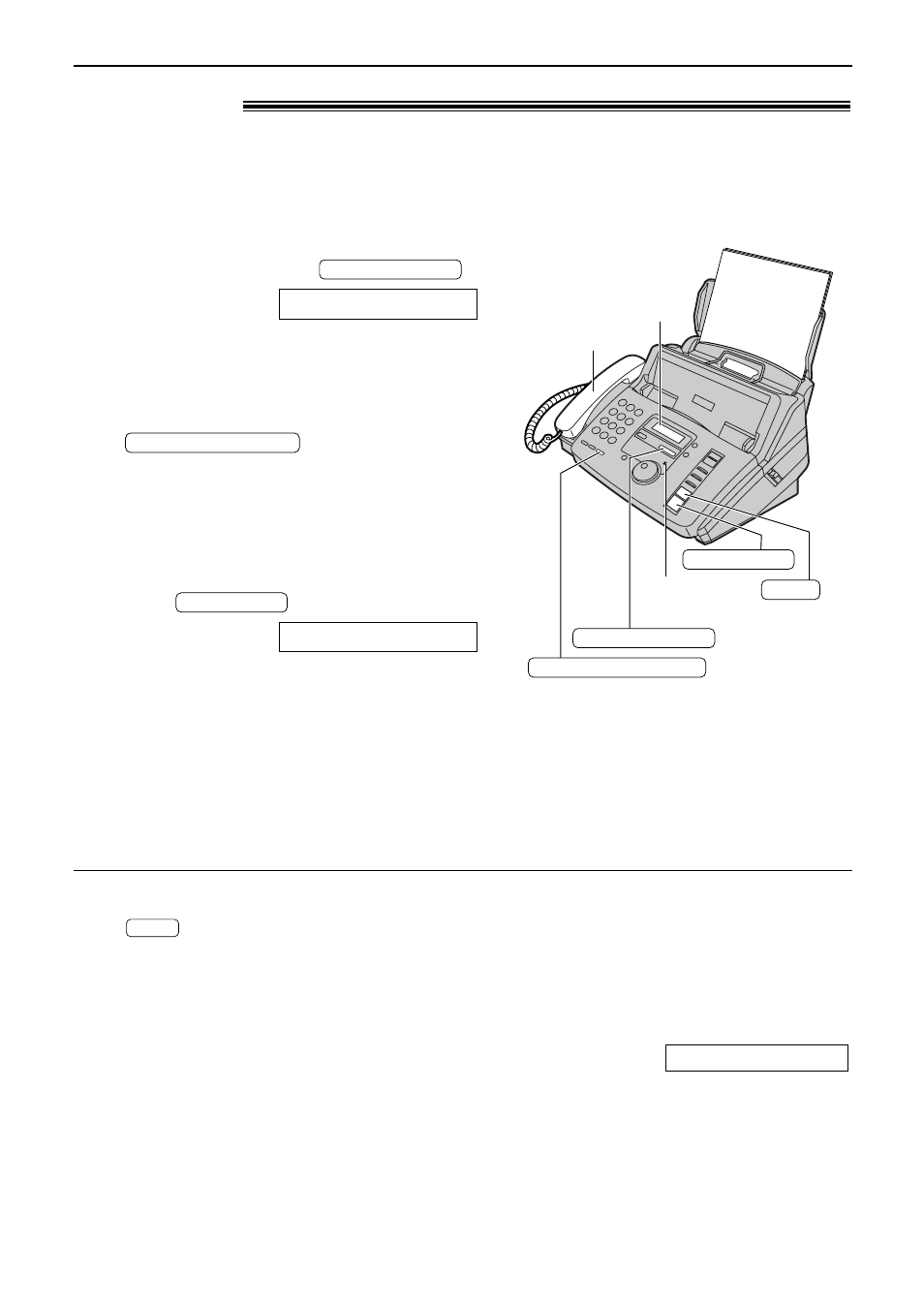 Receiving faxes, Tel mode ! (answering all calls manually), Activating the tel mode receiving a fax manually | Panasonic KX-FP181E User Manual | Page 42 / 94