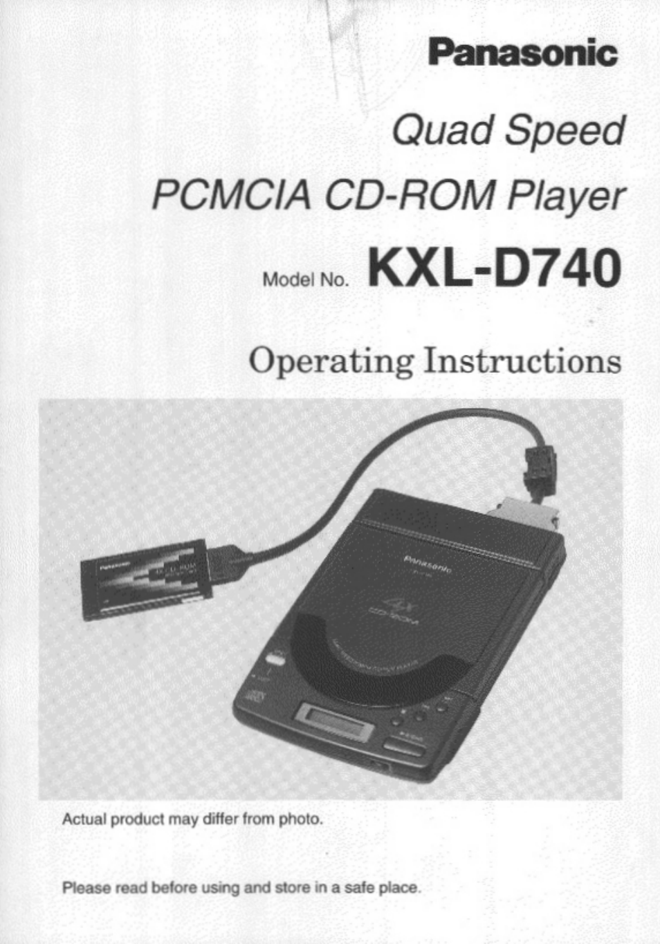 Panasonic KXL-D740 User Manual | 40 pages