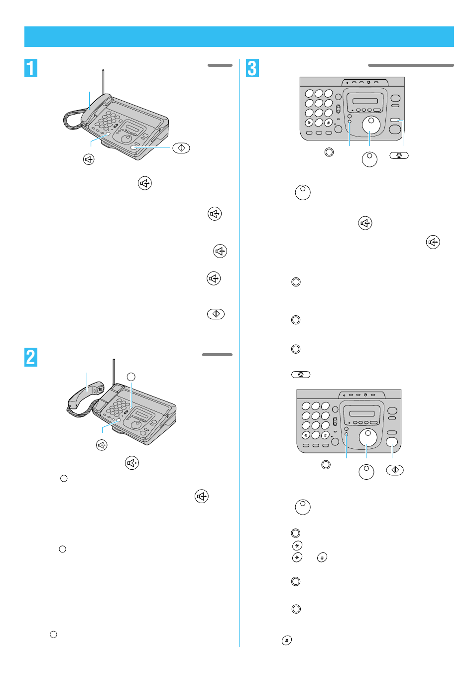 Telephone operations, Making/answering voice calls, Paging the portable handset | Automatic dialing | Panasonic KX-PW11CLH User Manual | Page 4 / 16