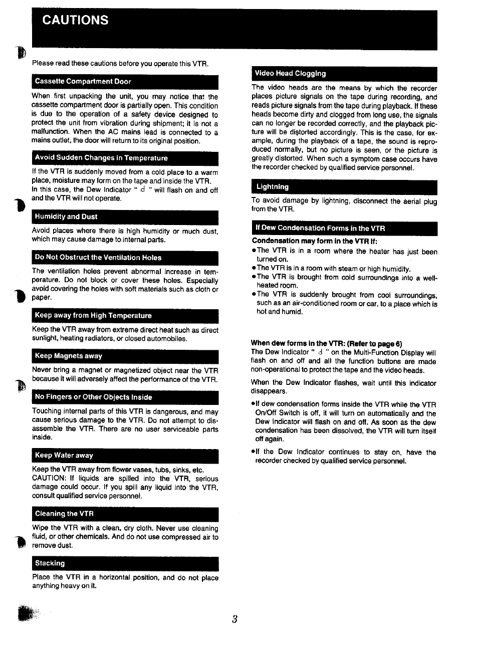 Panasonic NV-F70EA User Manual | Page 3 / 51