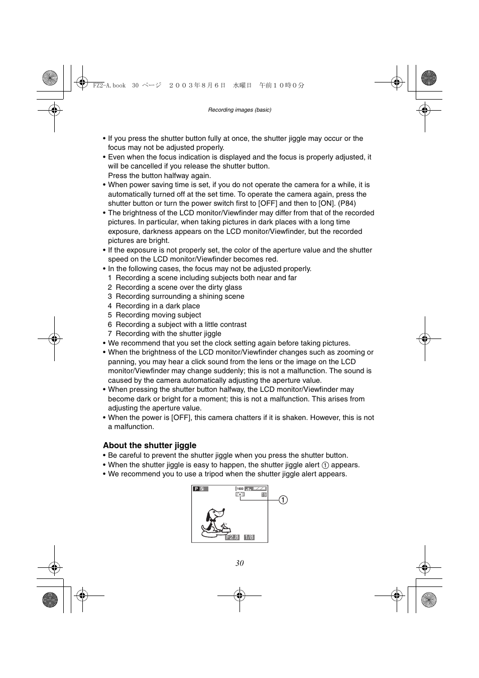 Panasonic DMC-FZ2A User Manual | Page 30 / 104