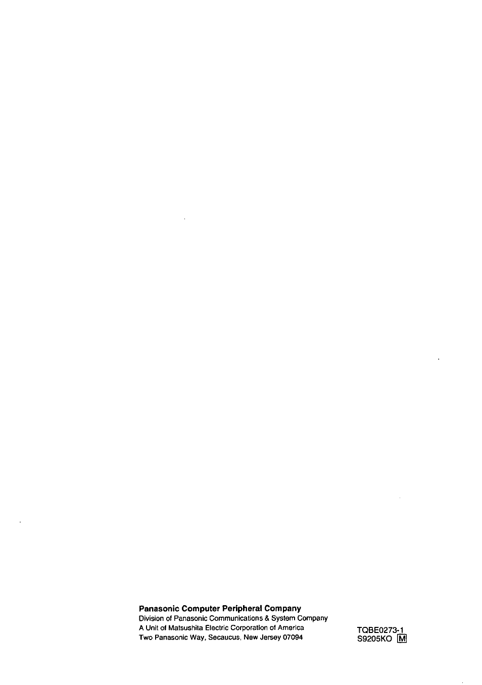 Panasonic PANAFLAT TX-D5L31F User Manual | Page 67 / 67