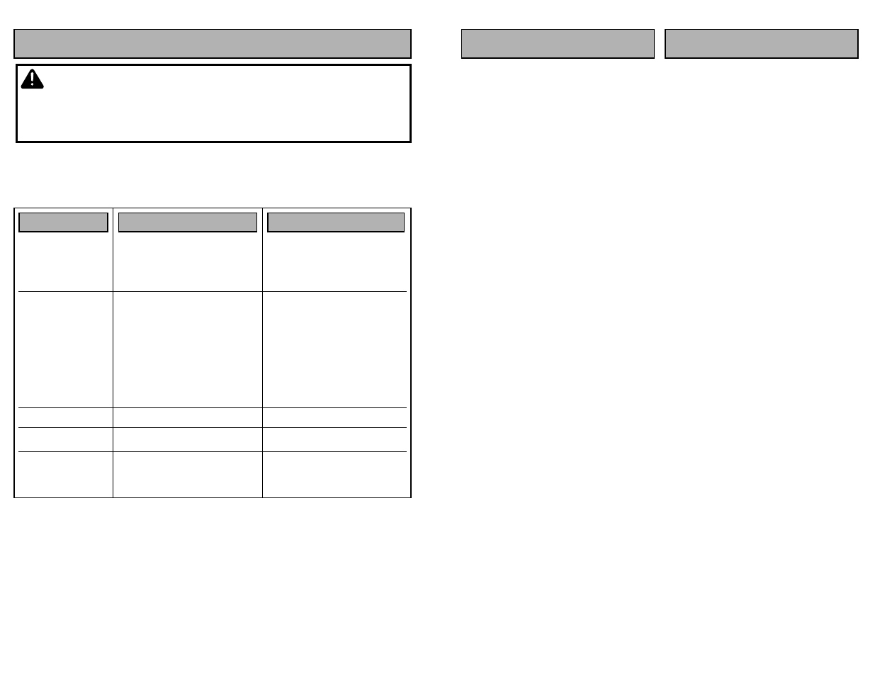 Before requesting service, Warning | Panasonic MC-V7710 User Manual | Page 52 / 60