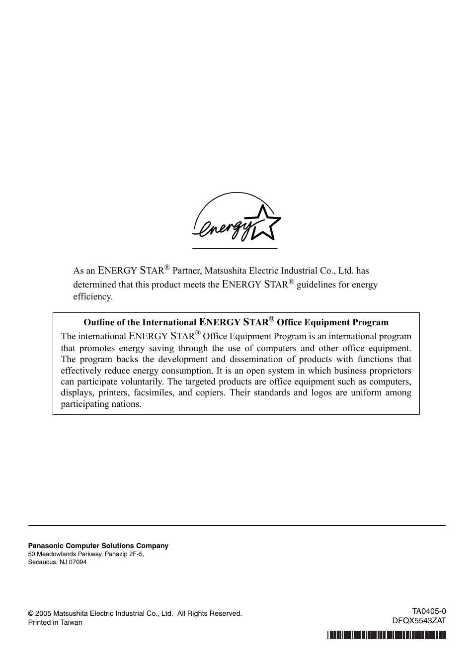 Panasonic CF-51 User Manual | Page 36 / 36