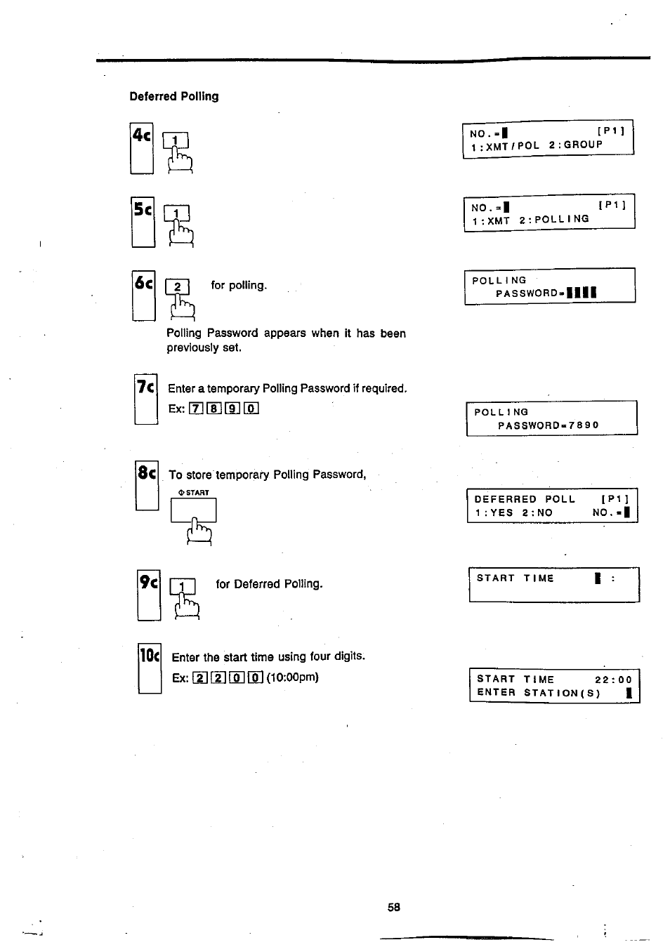 Panasonic Panafax UF-270 User Manual | Page 59 / 123