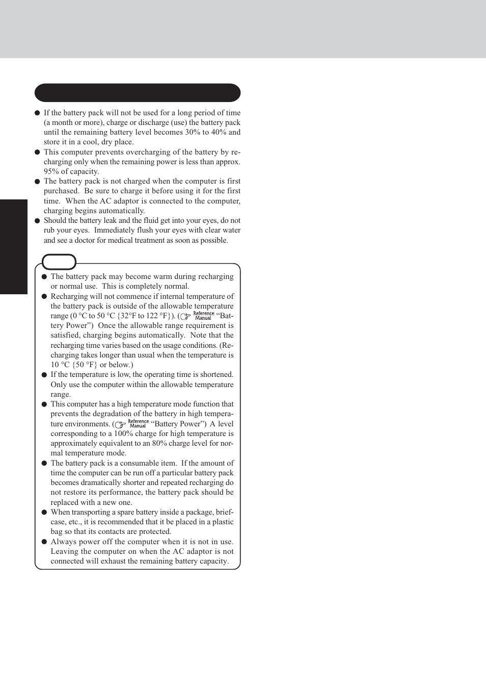 Read me first | Panasonic CF-29 User Manual | Page 8 / 44
