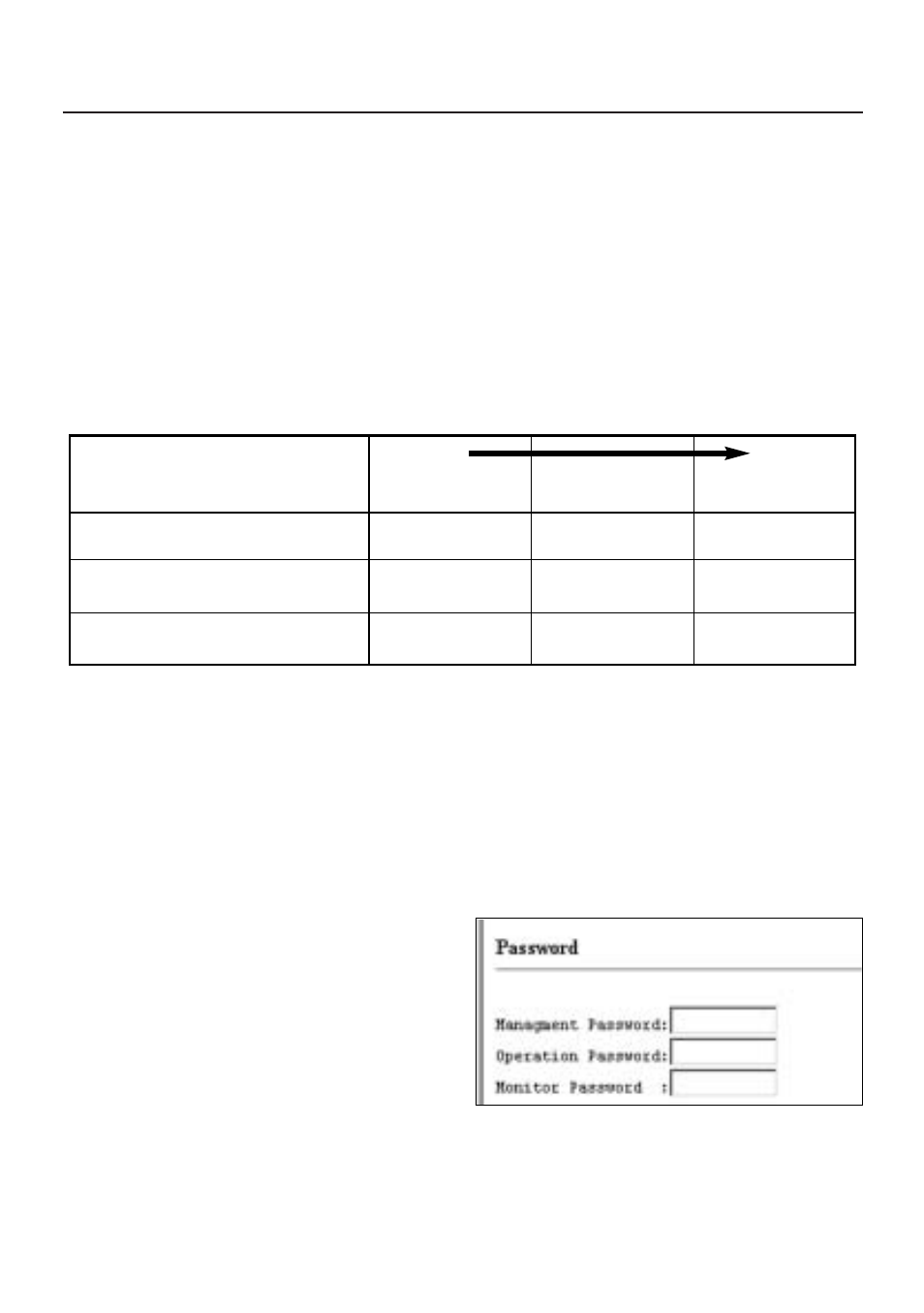 Passwords, Types of passwords, Setting the passwords | Panasonic AW-PB309P User Manual | Page 12 / 20