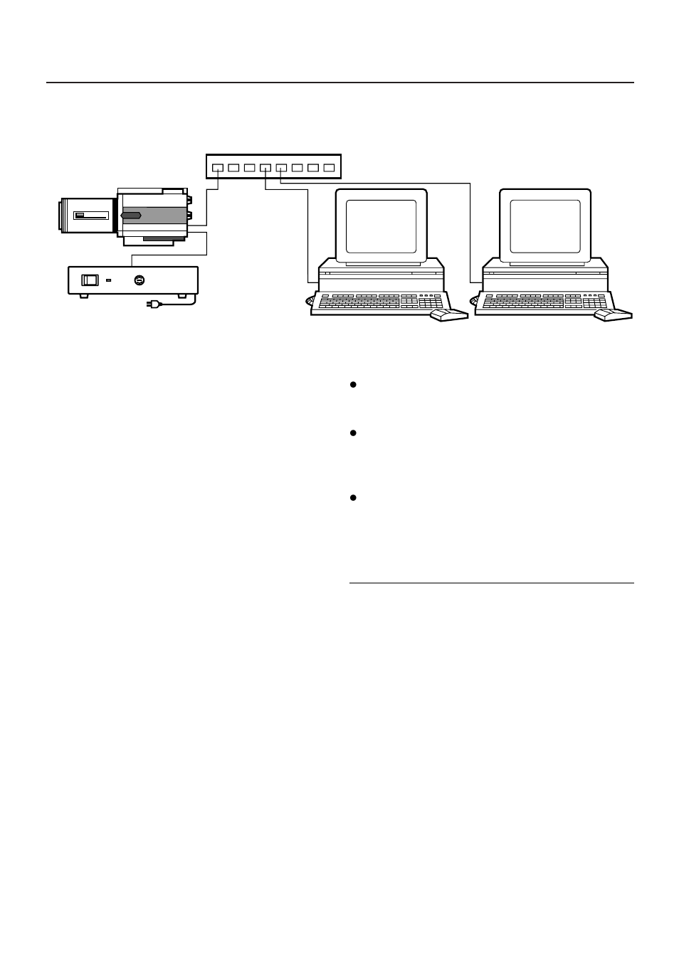 System upgrading, 1] connections, 2] recommended system requirements | 3] installation and settings at the pc end 1 | Panasonic AW-PB309P User Manual | Page 6 / 20