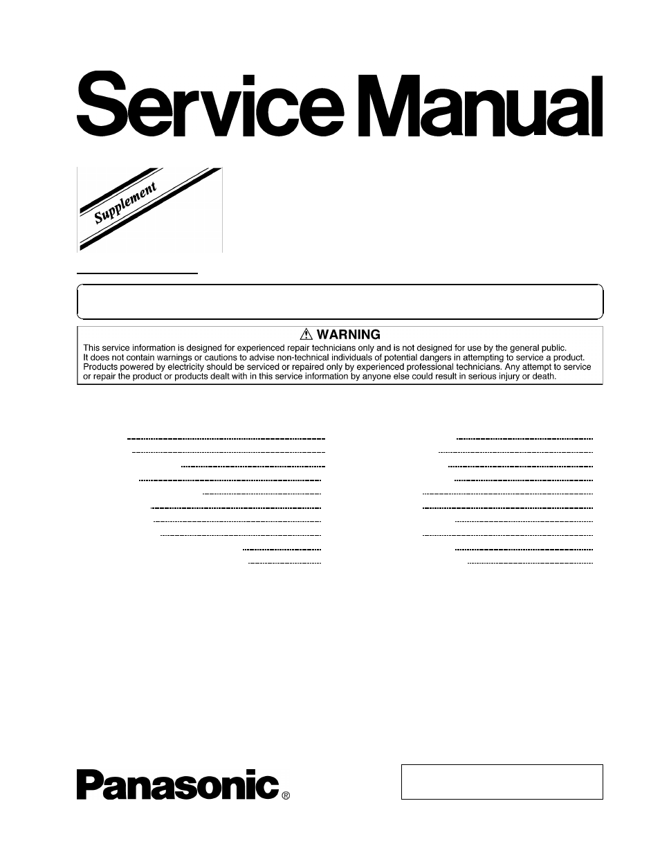 Panasonic CS-A9CKPG User Manual | 82 pages