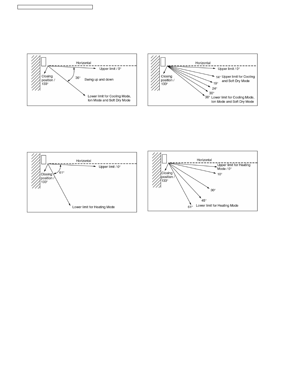 Airflow direction control | Panasonic CS-A9CKPG User Manual | Page 30 / 82