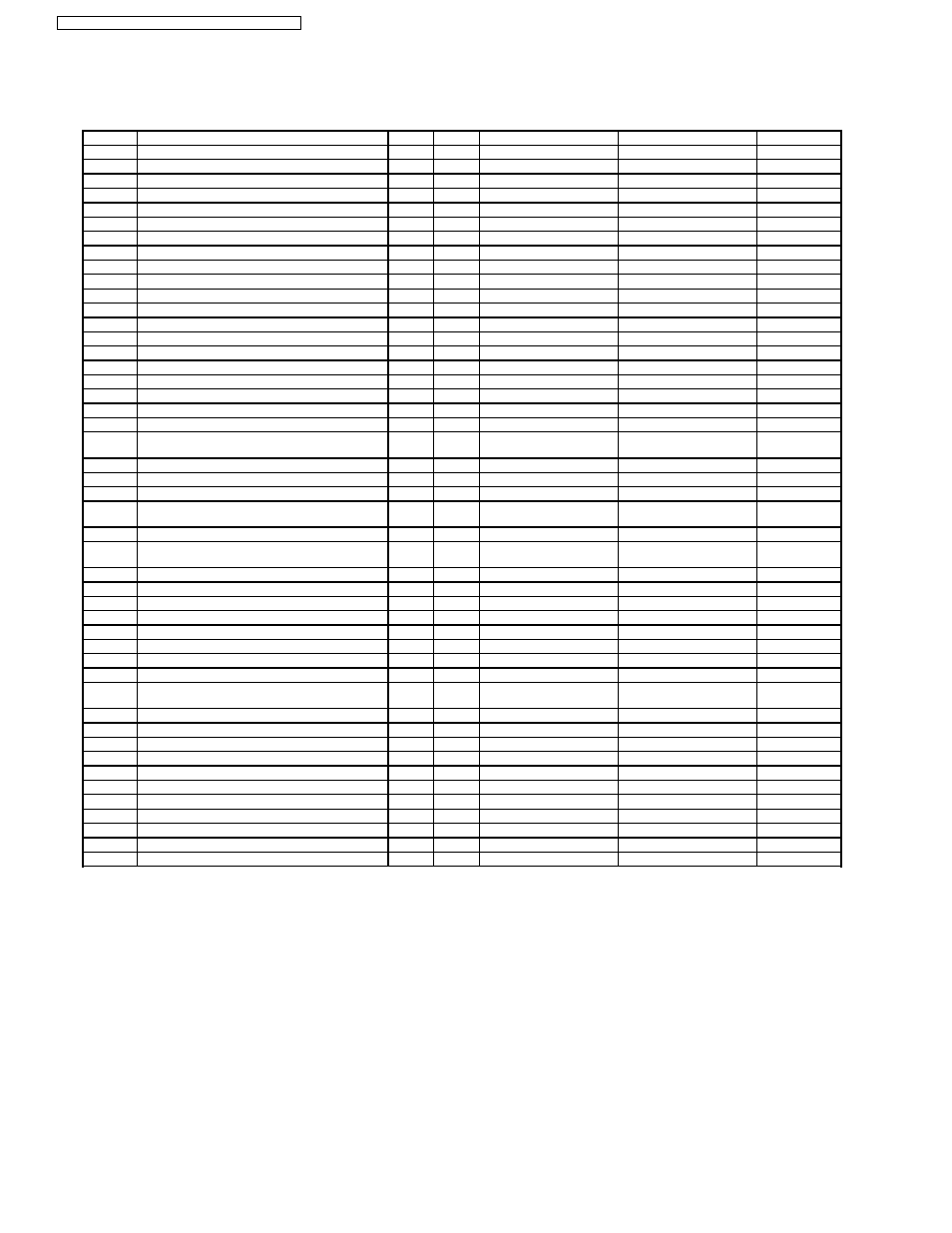 19 replacement parts list | Panasonic CS-A9CKPG User Manual | Page 74 / 82
