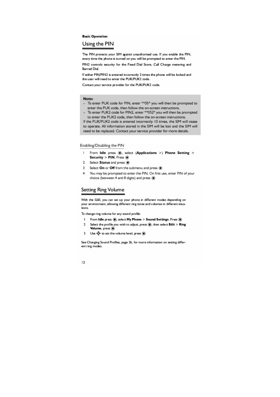 Panasonic EB-G60 User Manual | Page 23 / 111