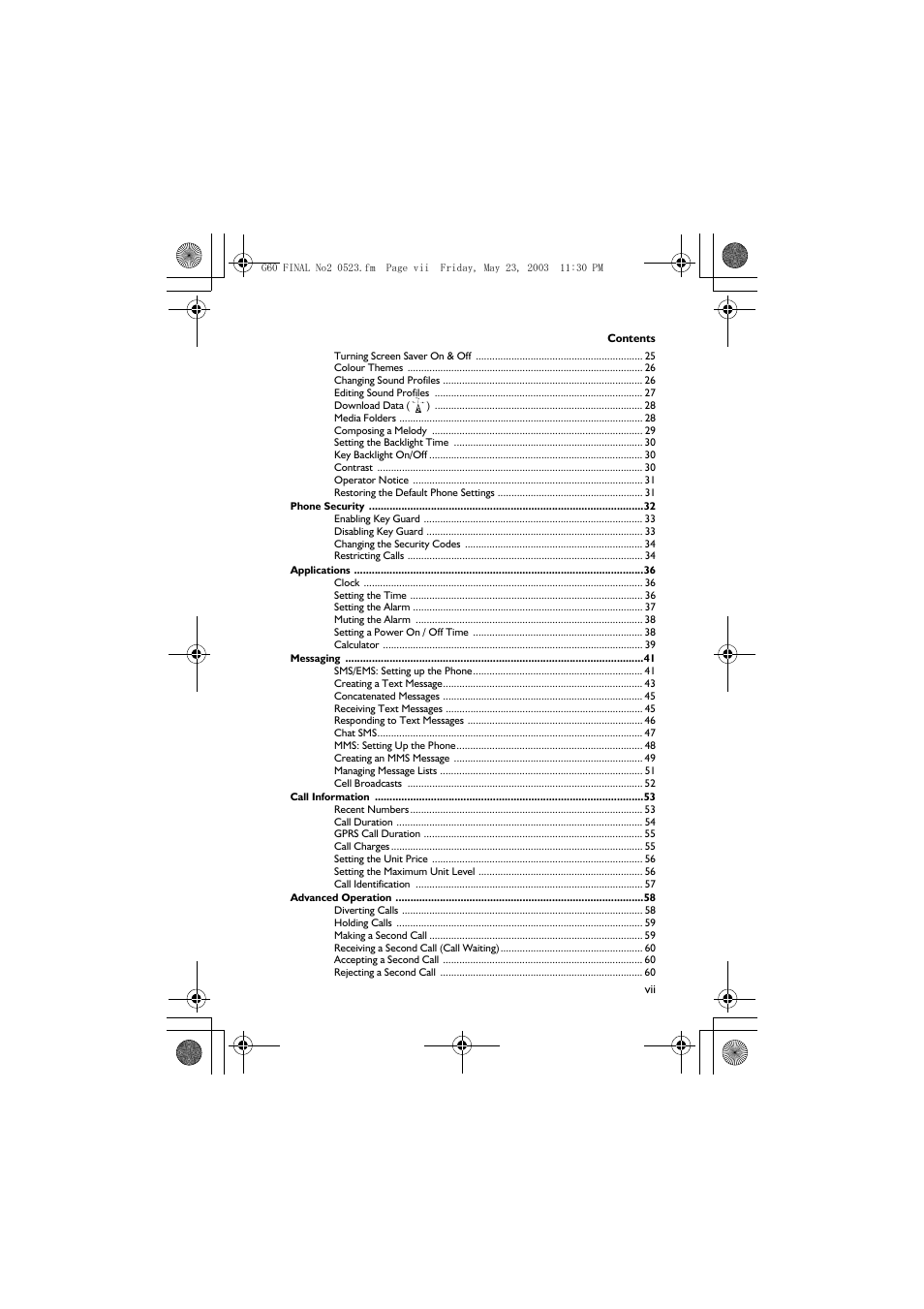 Panasonic EB-G60 User Manual | Page 8 / 111