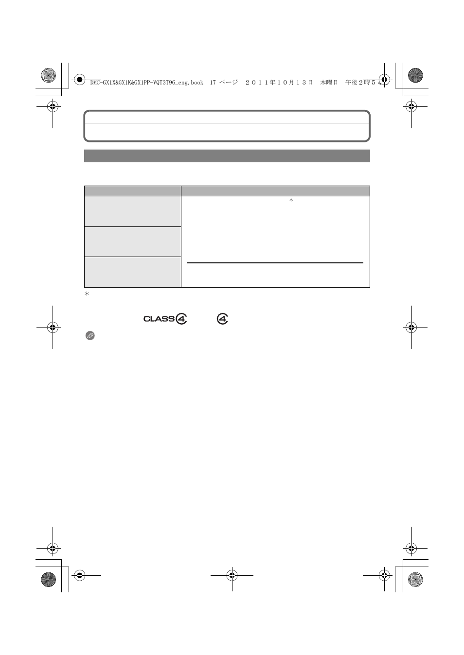 About the card, About cards that can be used with this unit | Panasonic DMC-GX1X User Manual | Page 17 / 56