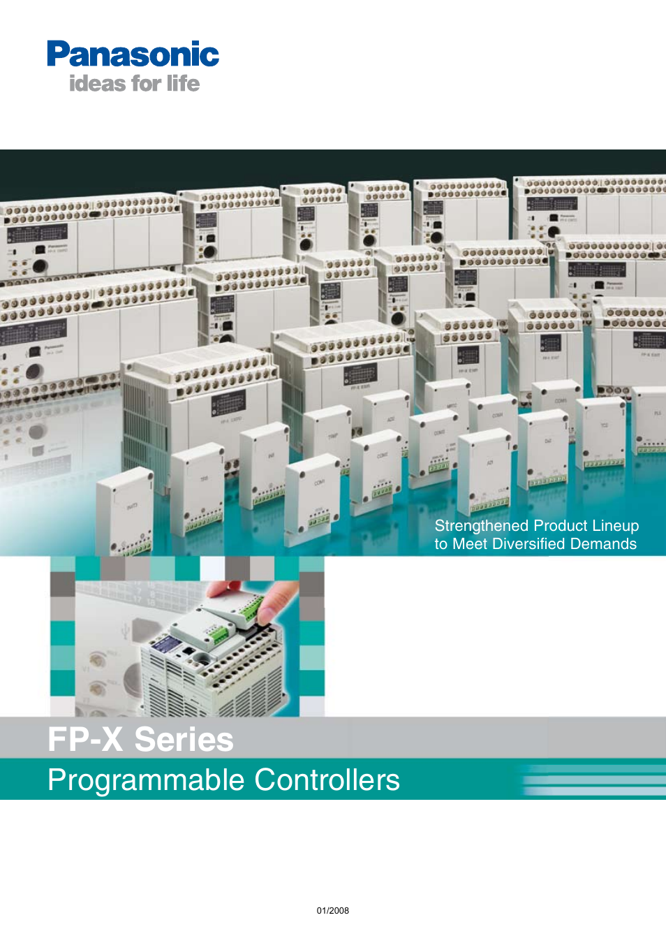 Panasonic Programmable Controllers FP-X Series User Manual | 24 pages