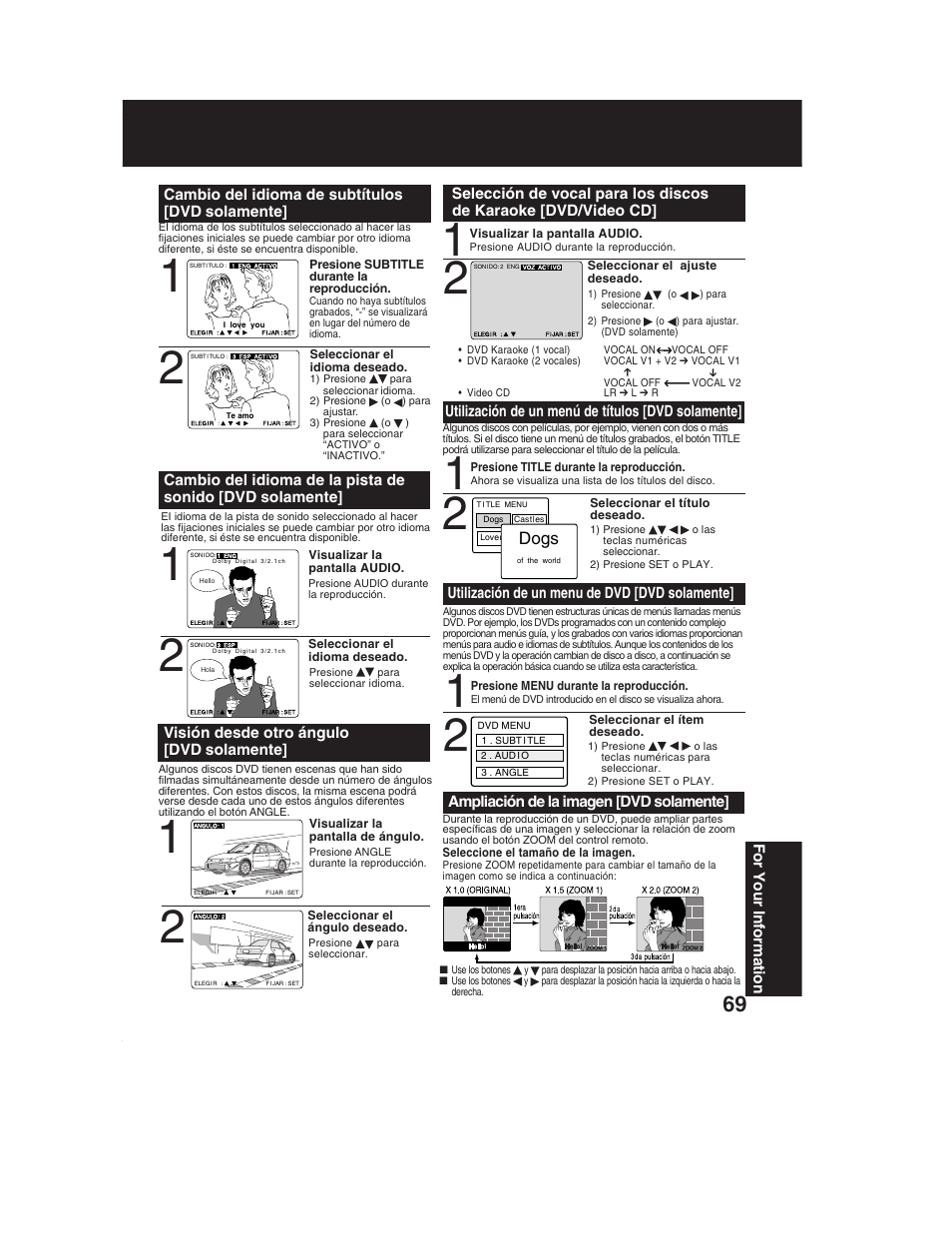 Dogs | Panasonic PV-DF2002 User Manual | Page 68 / 75