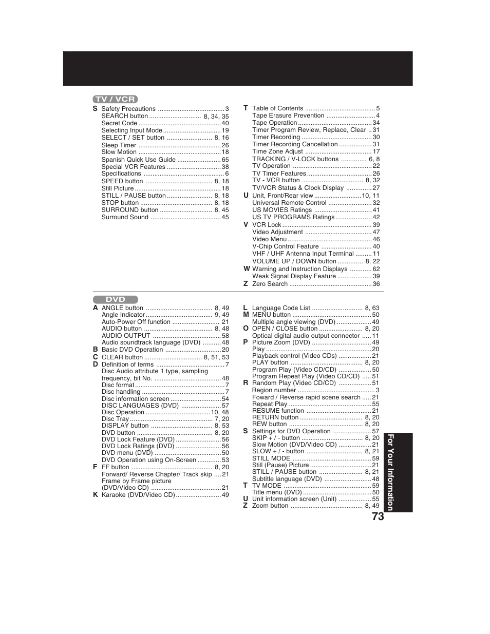 Panasonic PV-DF2002 User Manual | Page 72 / 75