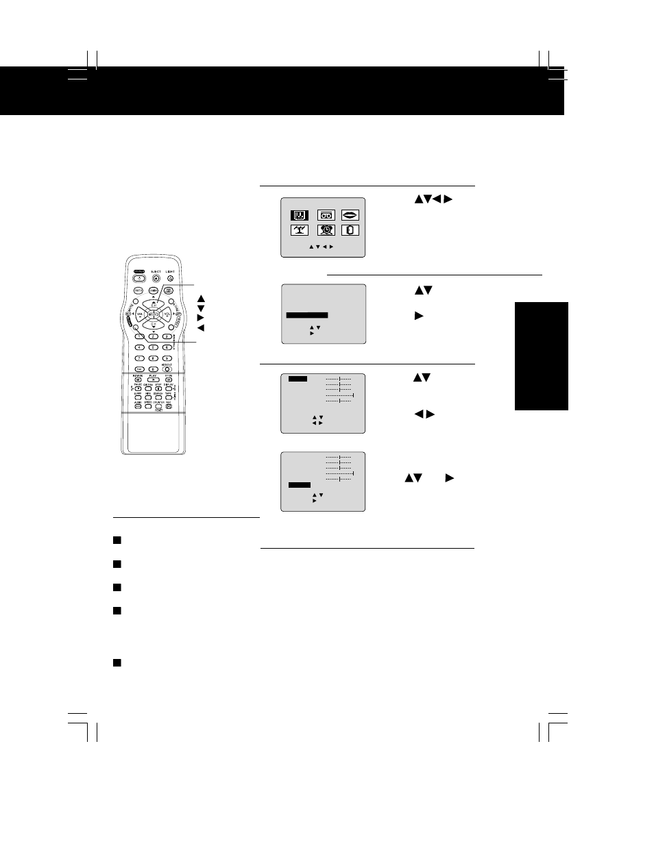 Picture adjustment | Panasonic PV C2062 User Manual | Page 21 / 40