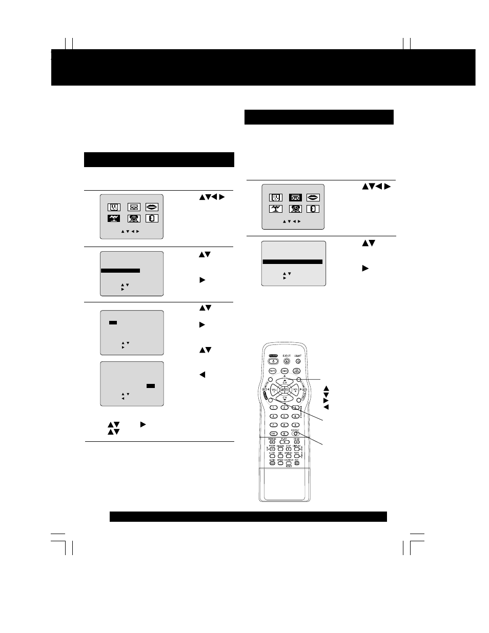 Special vcr features, Continued), Channel caption | Remote warning on/off | Panasonic PV C2062 User Manual | Page 28 / 40