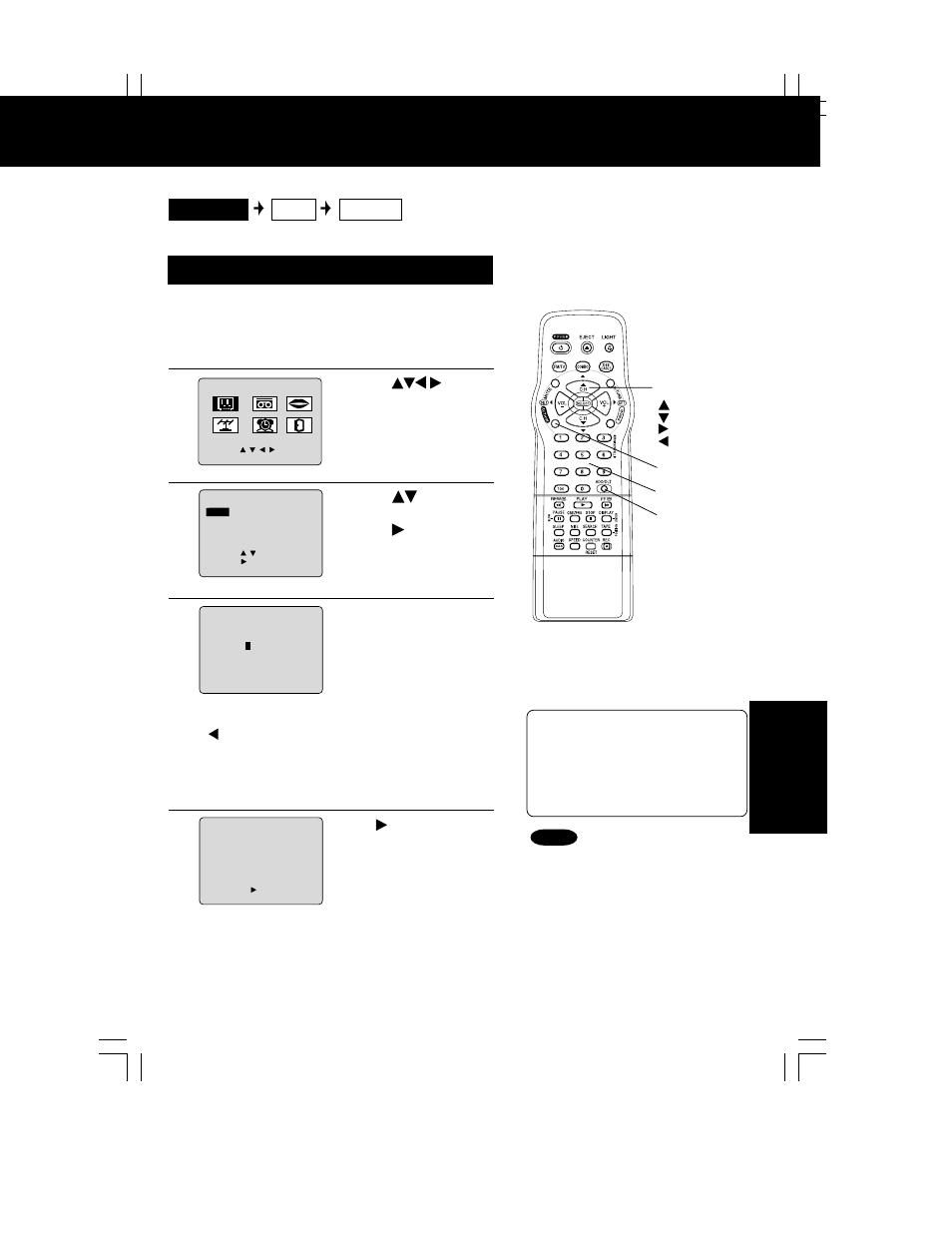 V-chip control feature, Enter secret code | Panasonic PV C2062 User Manual | Page 29 / 40