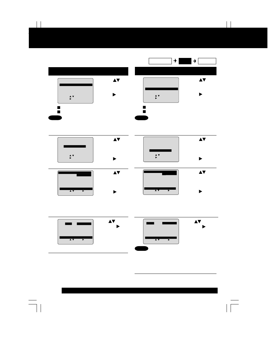 V-chip control feature, Continued), Setup us movies ratings | Setup us tv programs ratings | Panasonic PV C2062 User Manual | Page 30 / 40