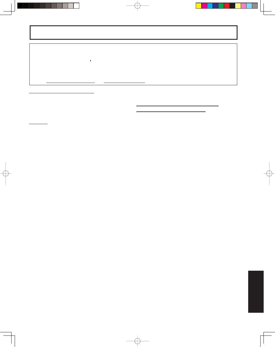 Other information, 105 information | Panasonic PT 43LCX64 User Manual | Page 105 / 112