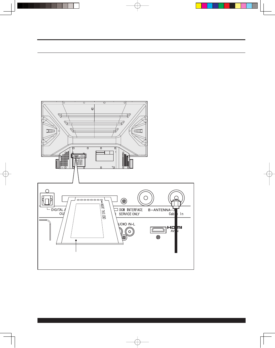 Digital cable module connection, Installation | Panasonic PT 43LCX64 User Manual | Page 16 / 112