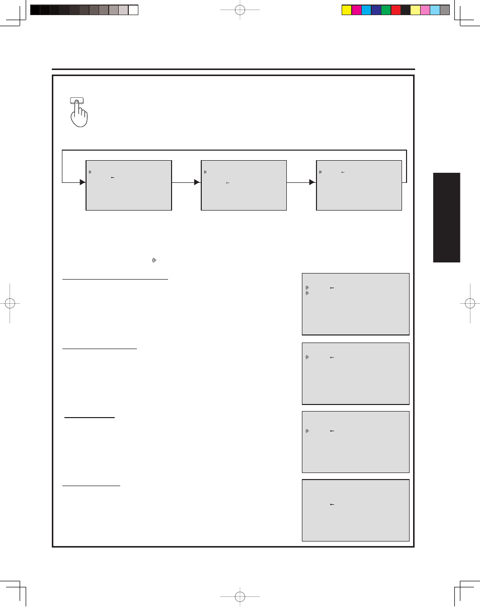 Mute / freeze / sap, 43 basic operation | Panasonic PT 43LCX64 User Manual | Page 43 / 112