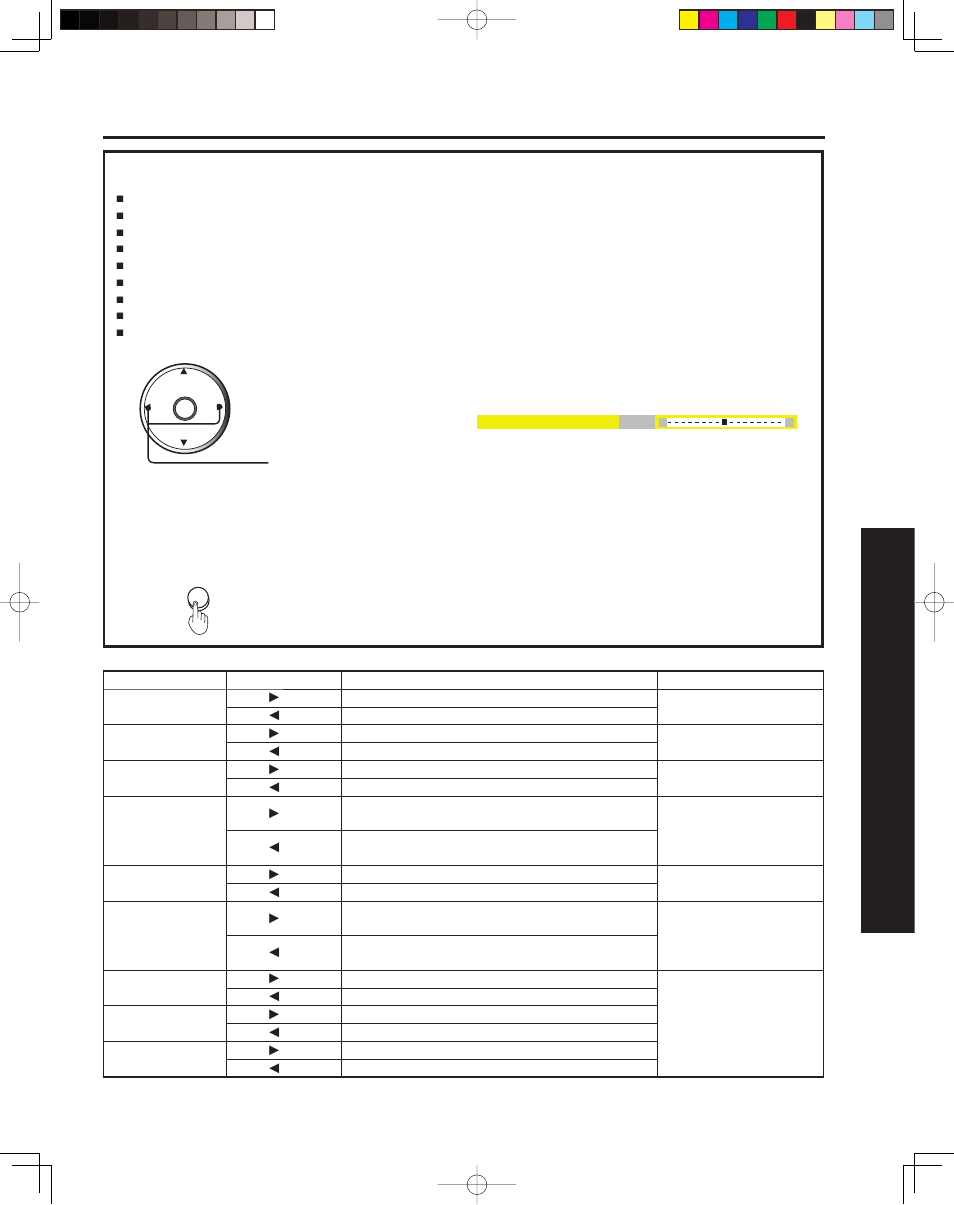 Picture adjustments, 51 advanced op er a tion | Panasonic PT 43LCX64 User Manual | Page 51 / 112