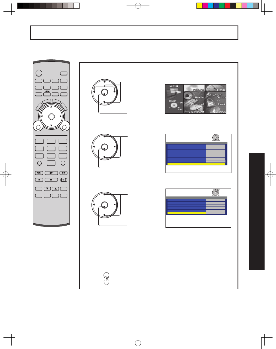 Automatically changing screen size, 77 advanced op er a tion | Panasonic PT 43LCX64 User Manual | Page 77 / 112