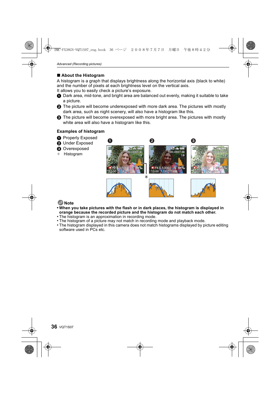 Panasonic DMC-FX38 User Manual | Page 36 / 120