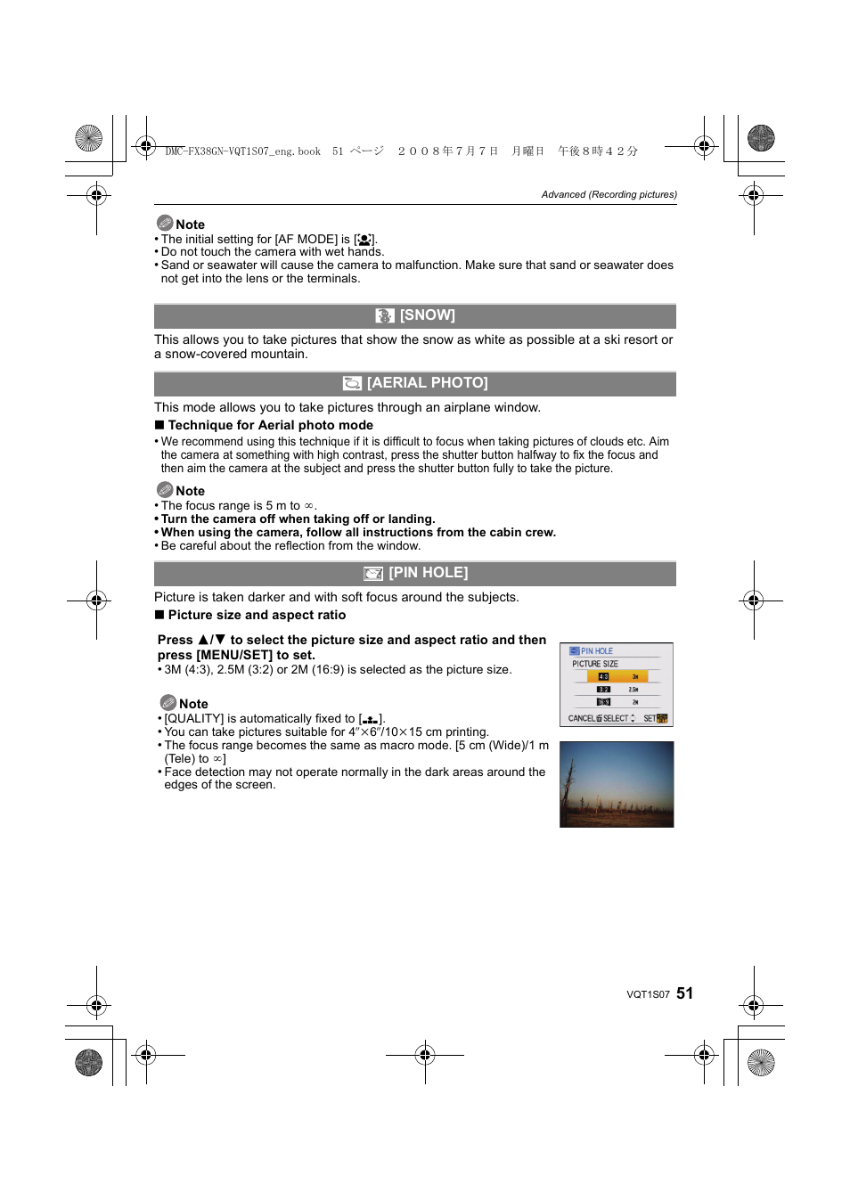 Panasonic DMC-FX38 User Manual | Page 51 / 120