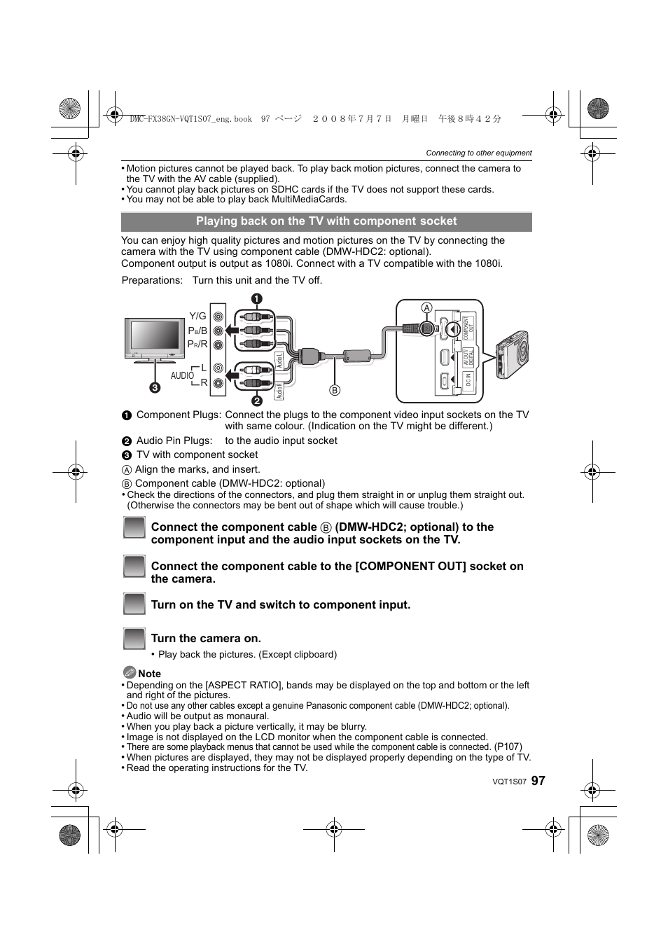 Panasonic DMC-FX38 User Manual | Page 97 / 120