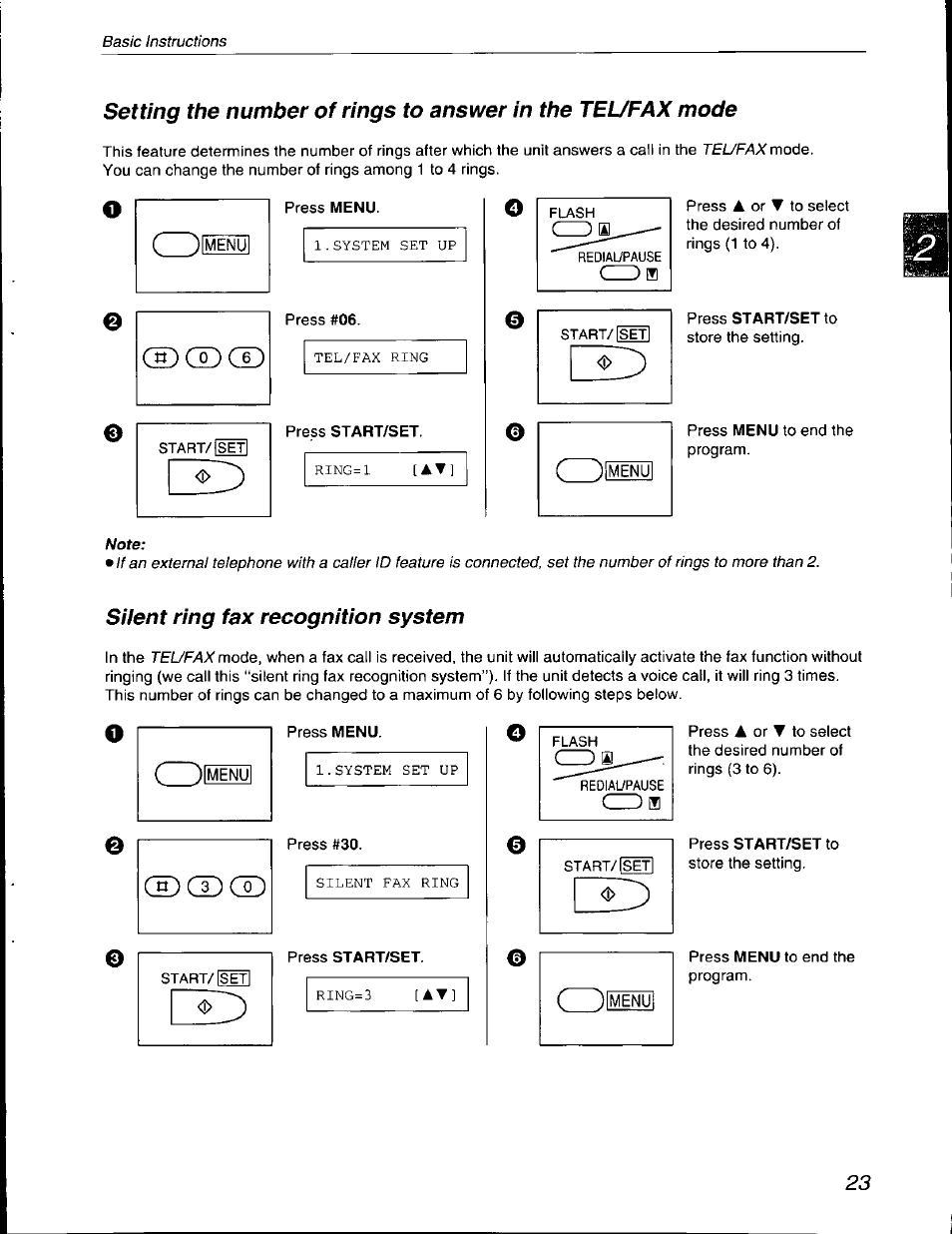 Wofe | Panasonic KX-F590 User Manual | Page 23 / 68