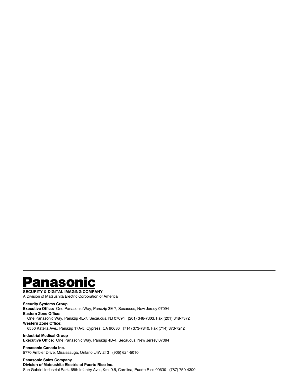 Panasonic AG-RT850P User Manual | Page 32 / 32