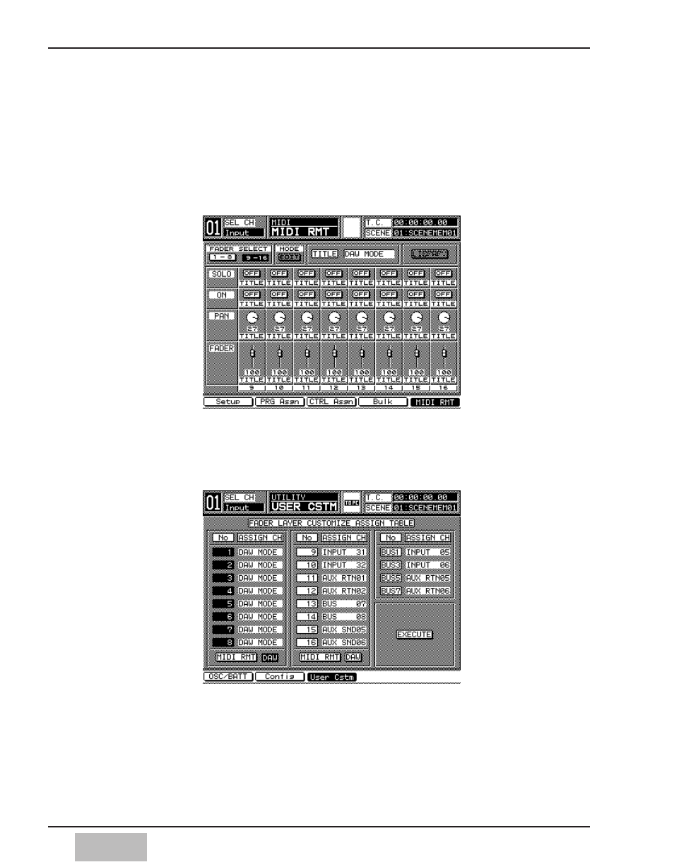 Operation with protools | Panasonic RAMSA WR-DA7 User Manual | Page 52 / 68
