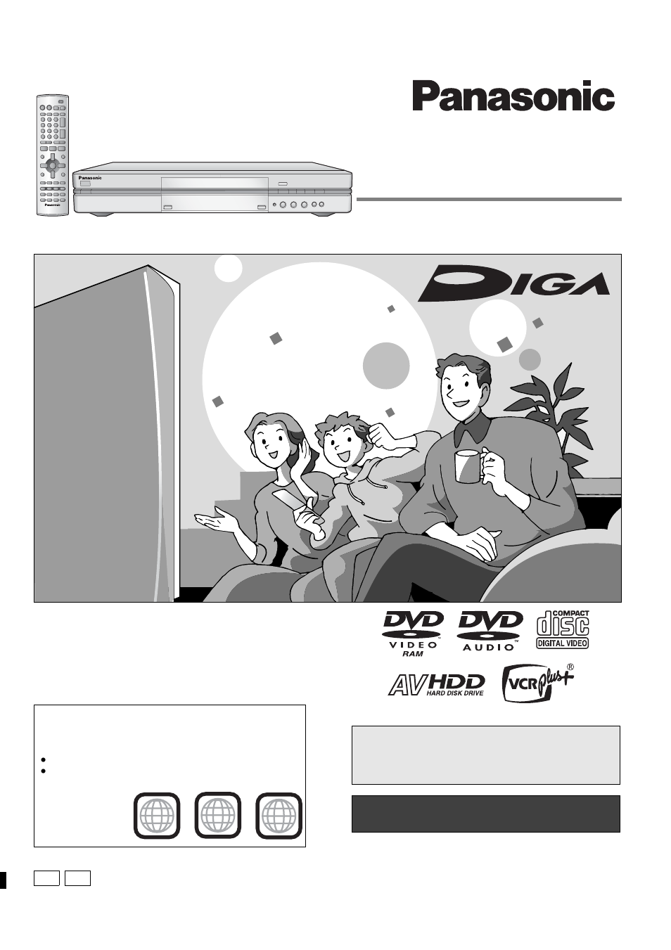 Panasonic DMR-E80H User Manual | 64 pages