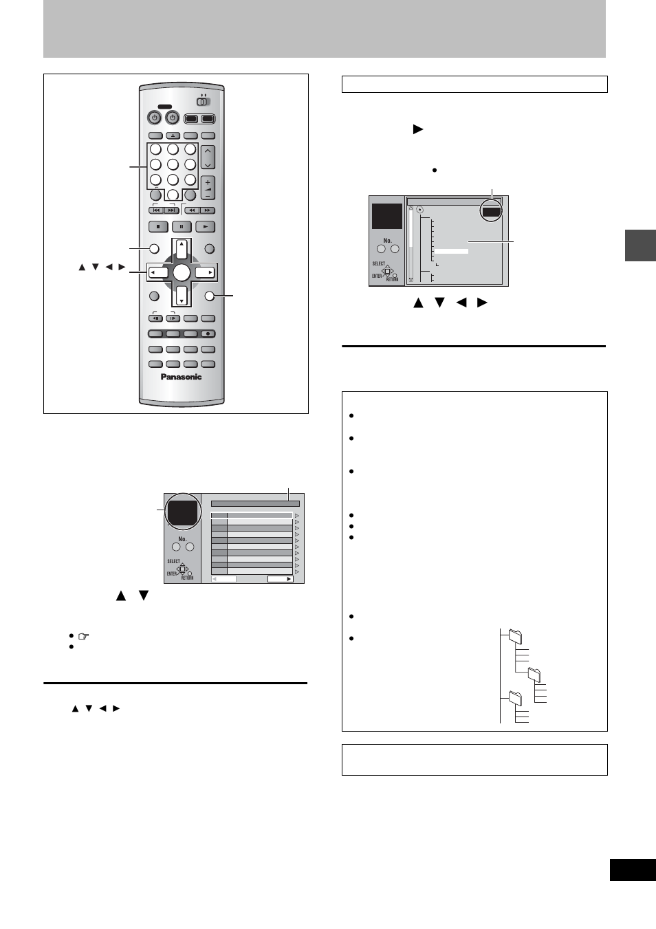 Using menus to play mp3 discs, Press [top menu, Pla y ing bac k | Panasonic DMR-E80H User Manual | Page 23 / 64