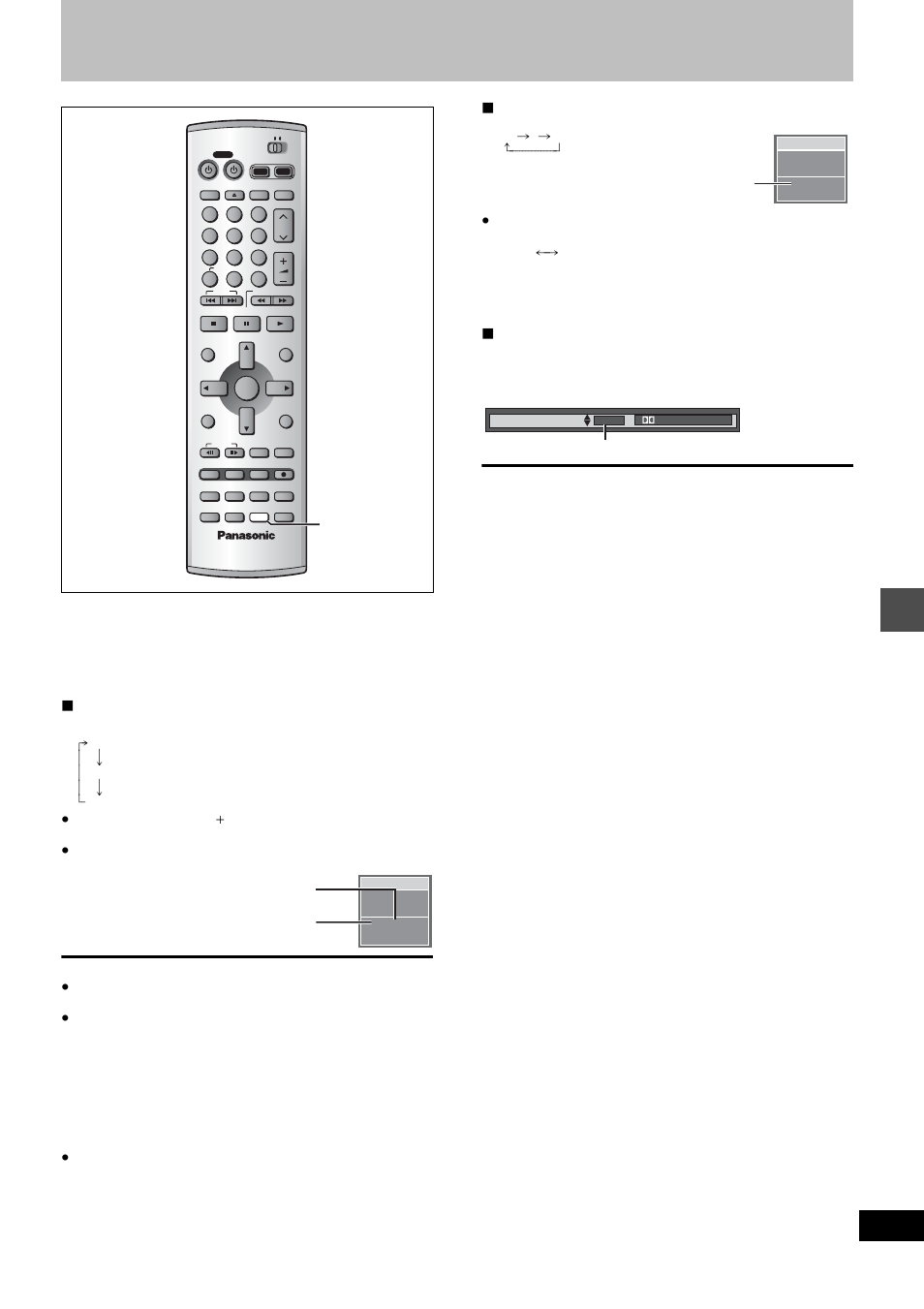 Advanced operation, Changing audio, Press [audio | While playing hdd, dvd-ram or video cd, While playing dvd-audio or dvd-video | Panasonic DMR-E80H User Manual | Page 39 / 64