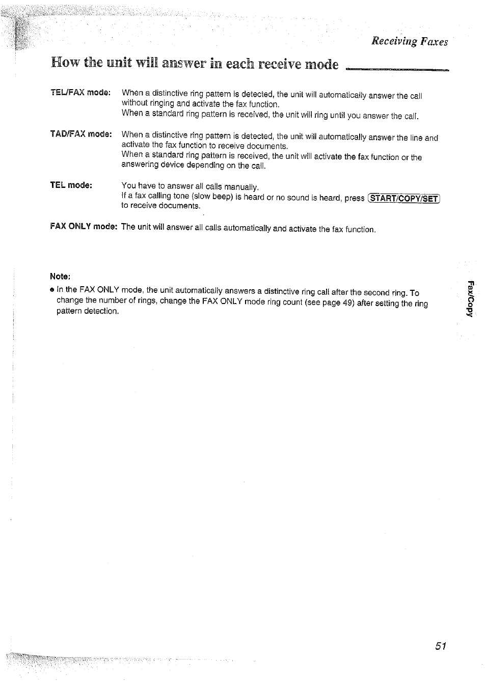 Note | Panasonic KX-FT37NZ User Manual | Page 51 / 96