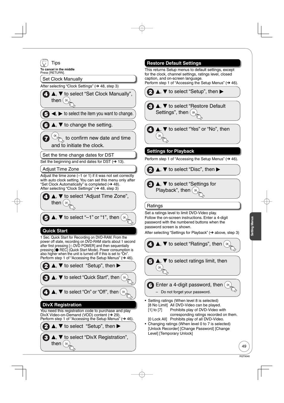 Panasonic DMR-EZ28 User Manual | Page 49 / 84