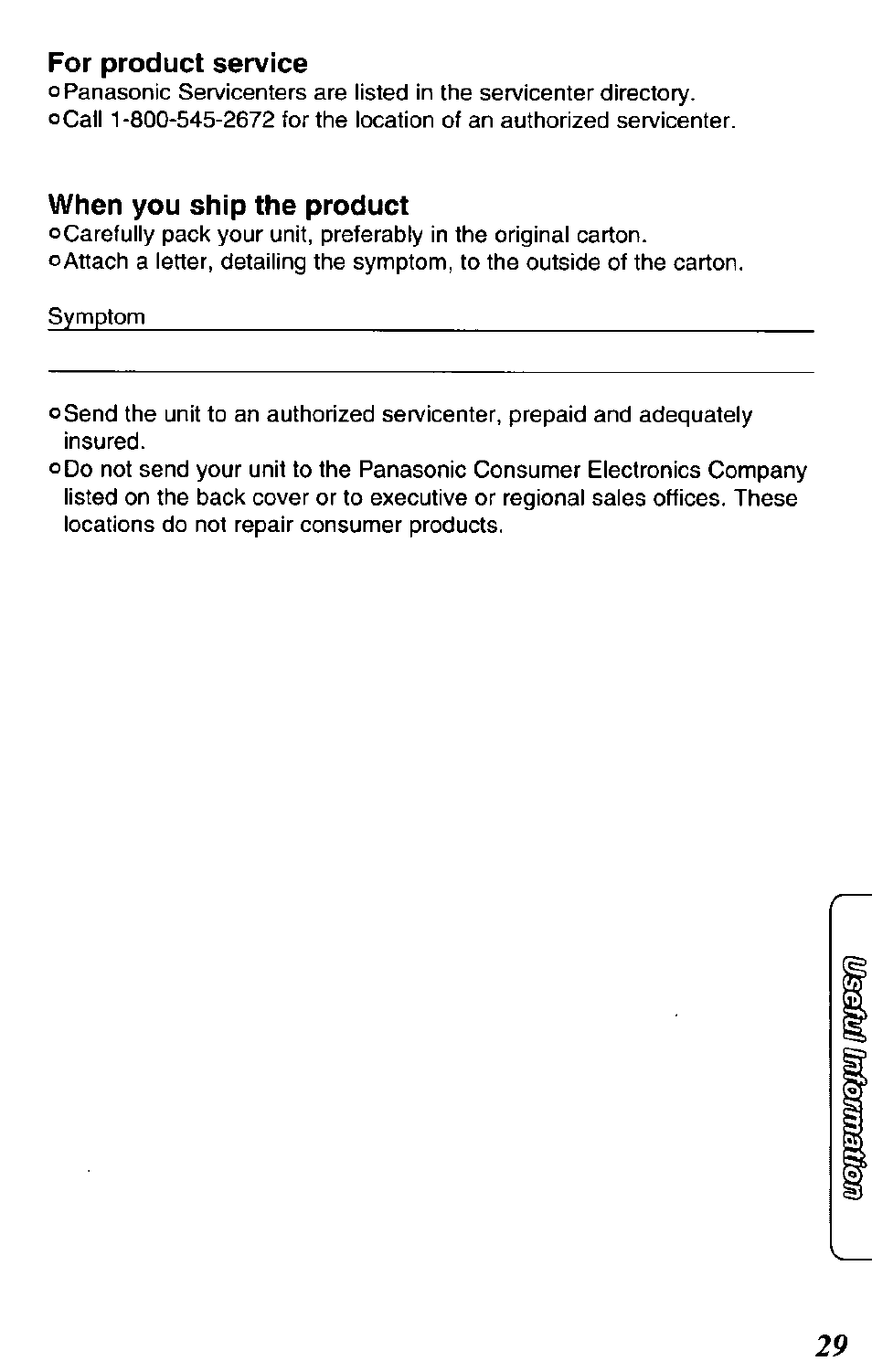 Panasonic DATA LINK KX-TCL100-B User Manual | Page 29 / 32